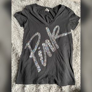 Victoria Secret’s PINK Medium sequined V-neck